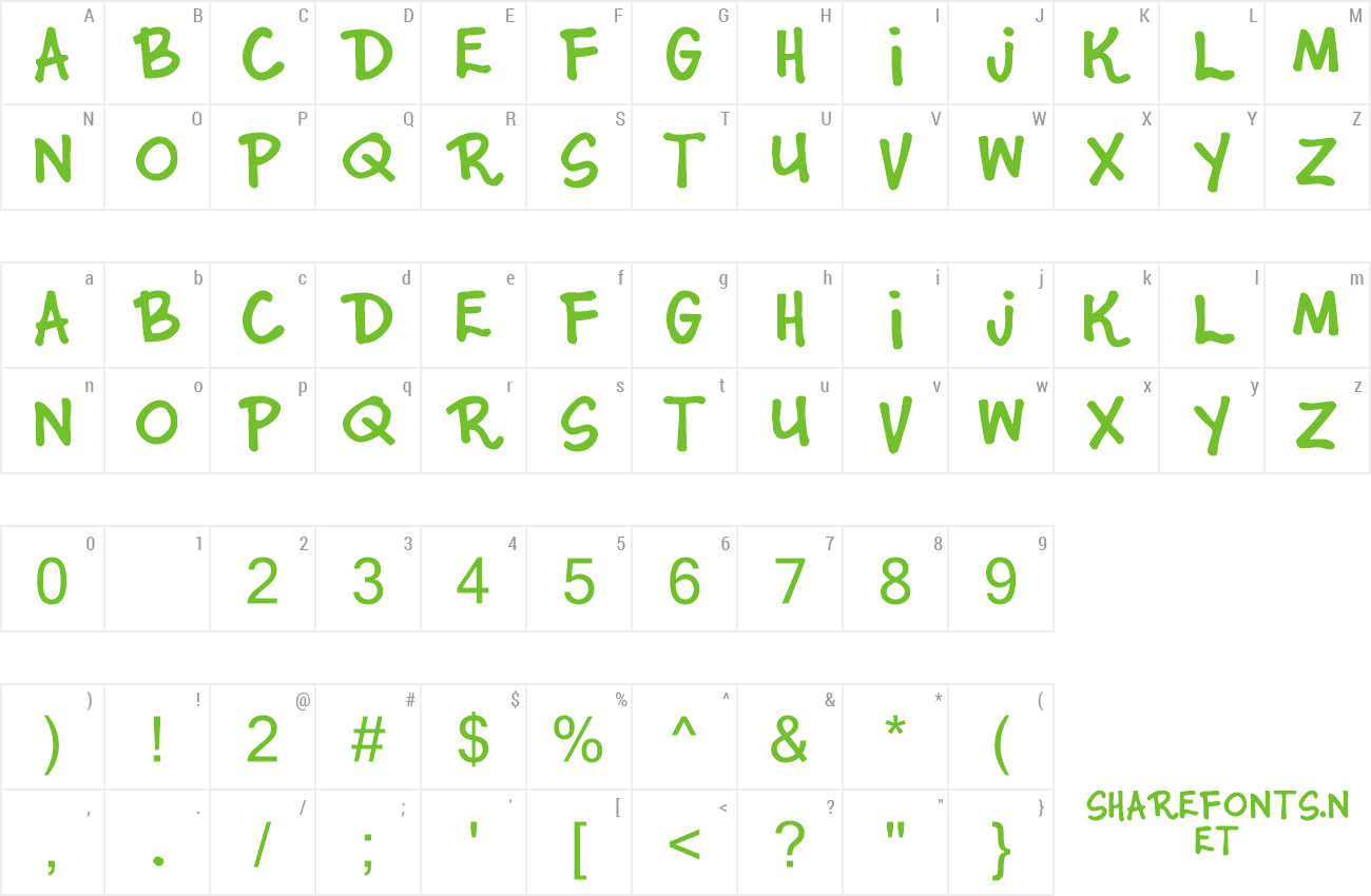 Font Junior Star preview